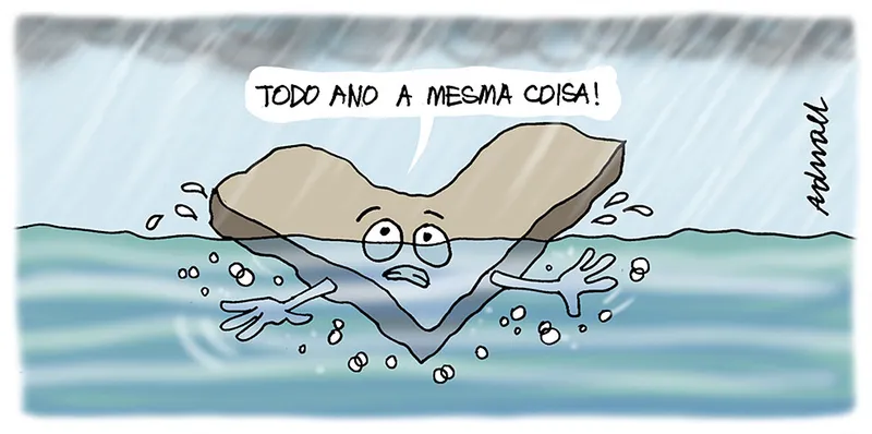 Imagem ilustrativa da imagem Charge de Adnael Silva - 11/07/2023