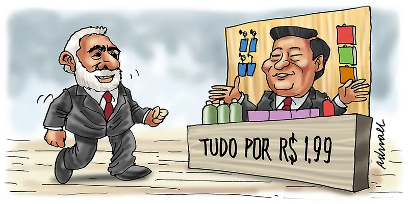 Imagem ilustrativa da imagem Charge de Adnael Silva - 13/04/2023