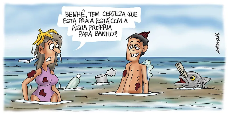 Imagem ilustrativa da imagem Charge de Adnael Silva - 13/06/2023