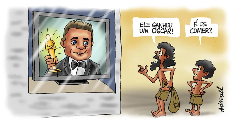 Imagem ilustrativa da imagem Charge de Adnael Silva - 14/03/2023