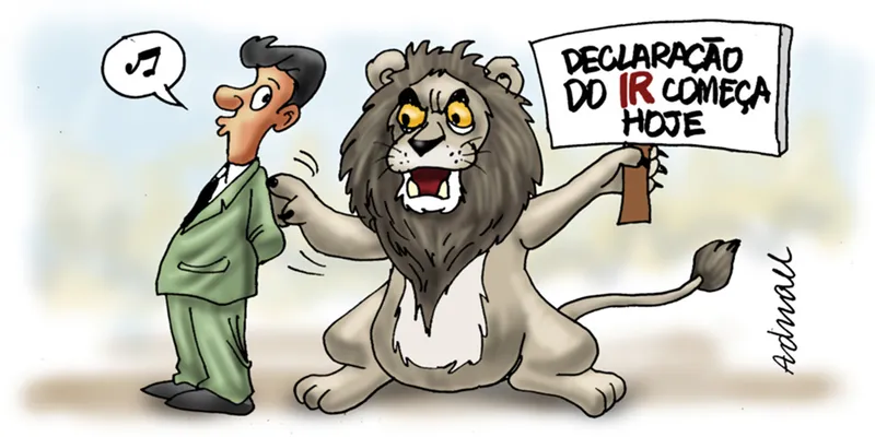 Imagem ilustrativa da imagem Charge de Adnael Silva - 15/03/2023