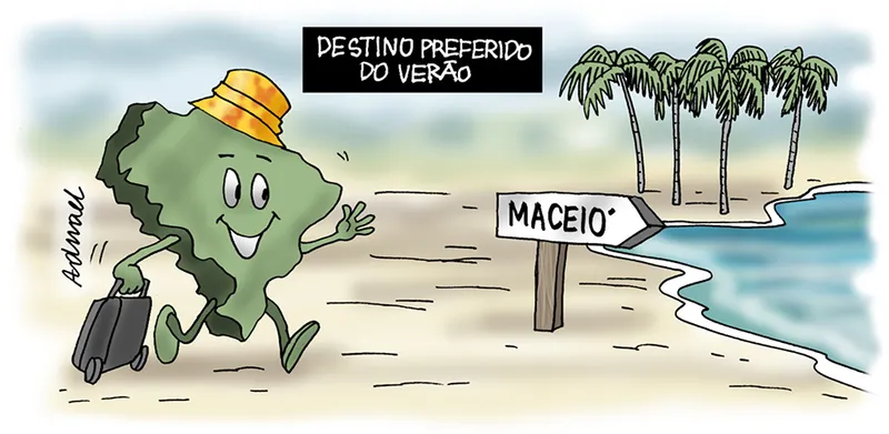 Imagem ilustrativa da imagem Charge de Adnael Silva - 17/03/2023