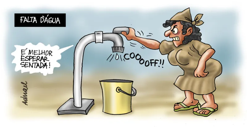 Imagem ilustrativa da imagem Charge de Adnael Silva - 18 e 19/03/2023