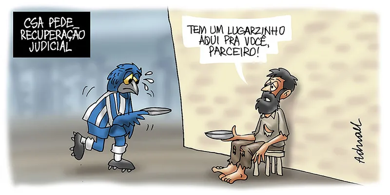 Imagem ilustrativa da imagem Charge de Adnael Silva - 20/07/2023
