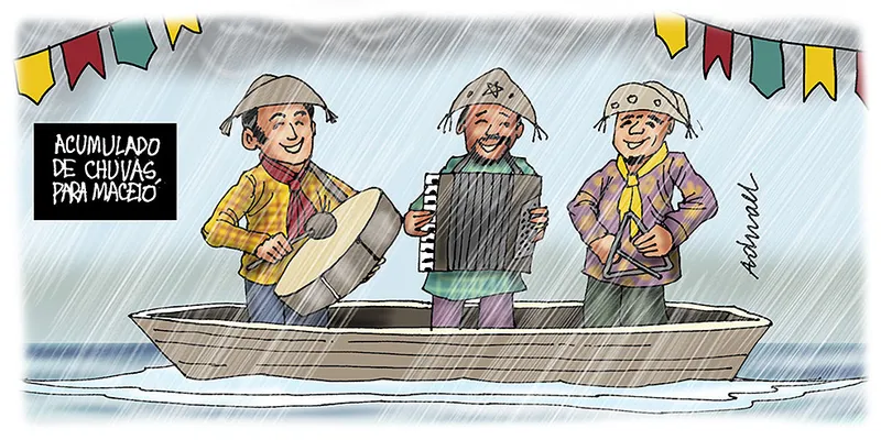 Imagem ilustrativa da imagem Charge de Adnael Silva - 22/06/2023