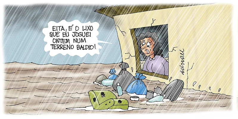Imagem ilustrativa da imagem Charge de Adnael Silva - 24/05/2023