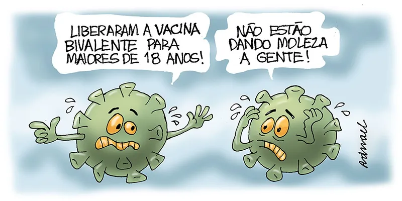 Imagem ilustrativa da imagem Charge de Adnael Silva - 26/04/2023