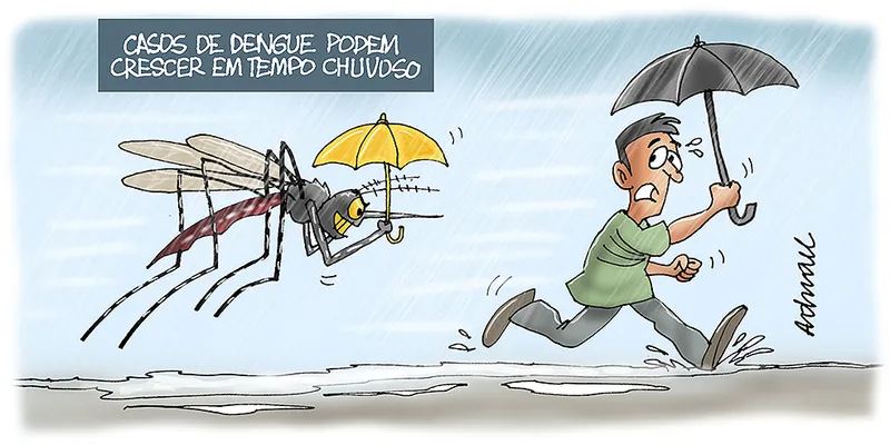 Imagem ilustrativa da imagem Charge de Adnael Silva - 28/04/2023