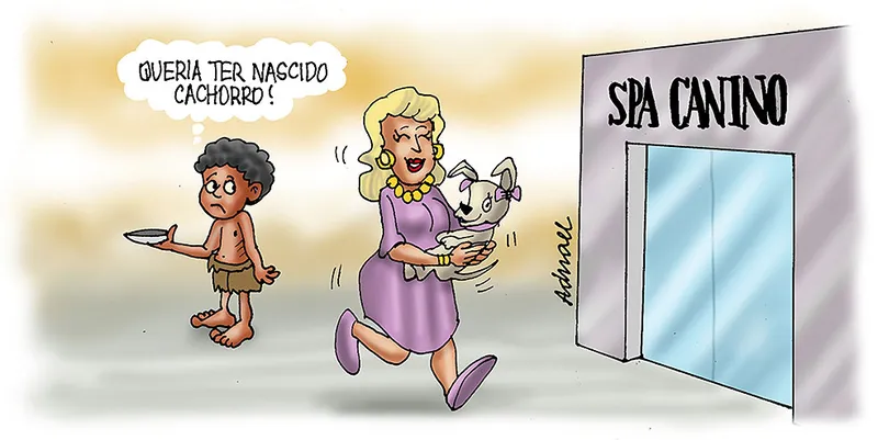 Imagem ilustrativa da imagem Charge de Adnael Silva - 29/03/2023