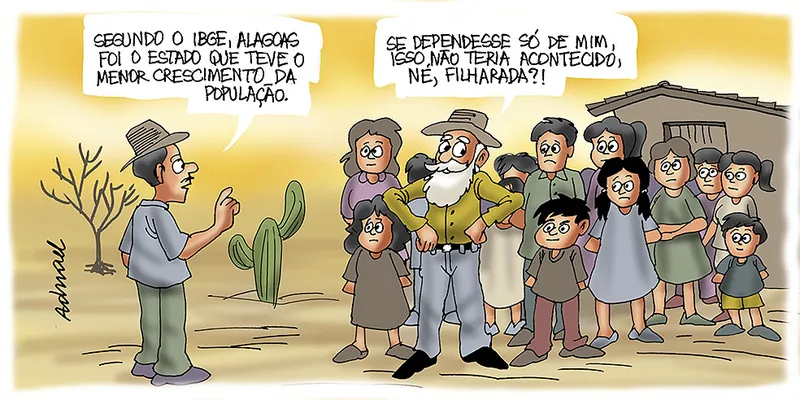 Imagem ilustrativa da imagem Charge de Adnael Silva - 30/06/2023
