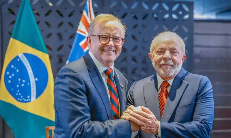 Imagem ilustrativa da imagem EM HIROSHIMA, LULA SE REÚNE COM PRIMEIRO-MINISTRO AUSTRALIANO