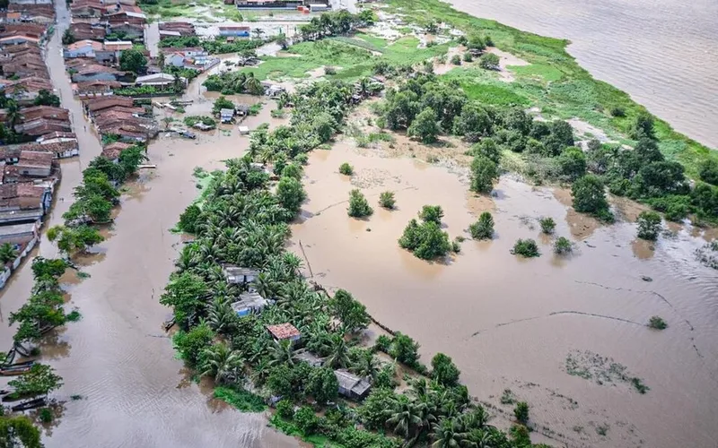 Em Alagoas, 30% das cidades declararam situação de emergência por causa dos efeitos dos temporais