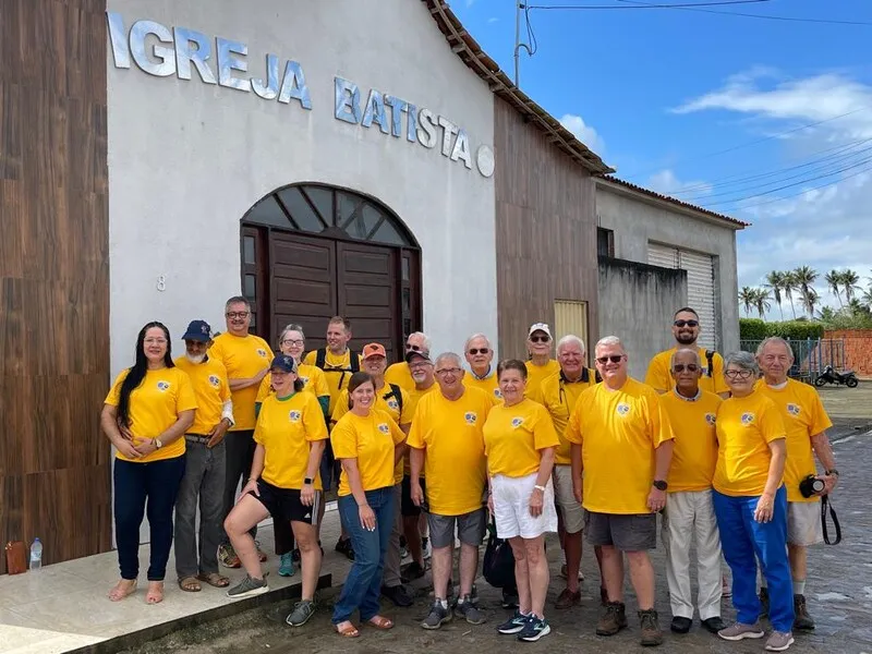 Missionários construtores e evangelistas chegaram a Alagoas no dia 21 deste mês e retornam neste domingo aos EUA