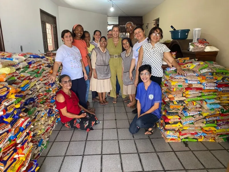 Encontro de Pentecostes coletou mais de 8 toneladas de donativos neste ano de 2023