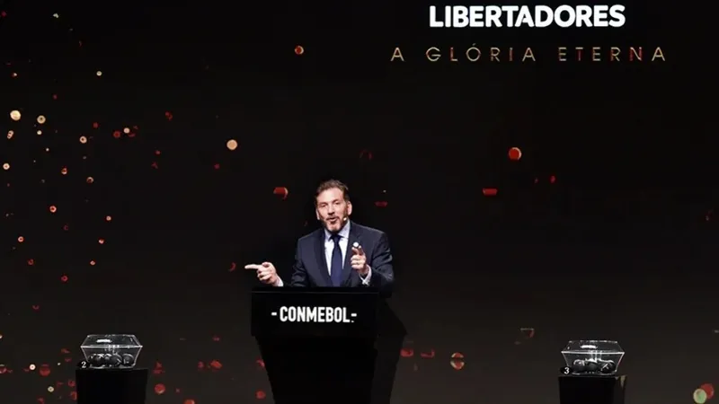 Sorteio das duas competições foi realizado em Luque, no Paraguai, na sede da Conmebol