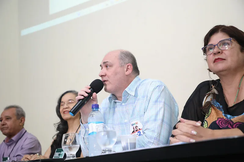 O professor Josealdo Tonholo e a professora Eliane Cavalvante foram reeleitos para o cargo de reitor e vice-reitora