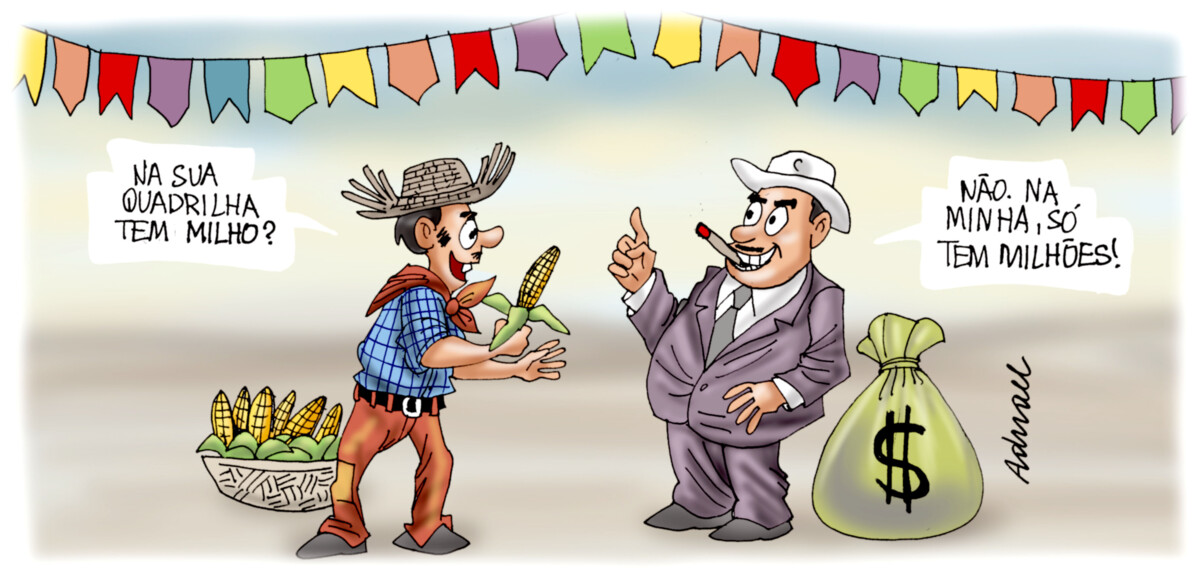 Imagem ilustrativa da imagem Charge de Adnael Silva - 09/06/2023