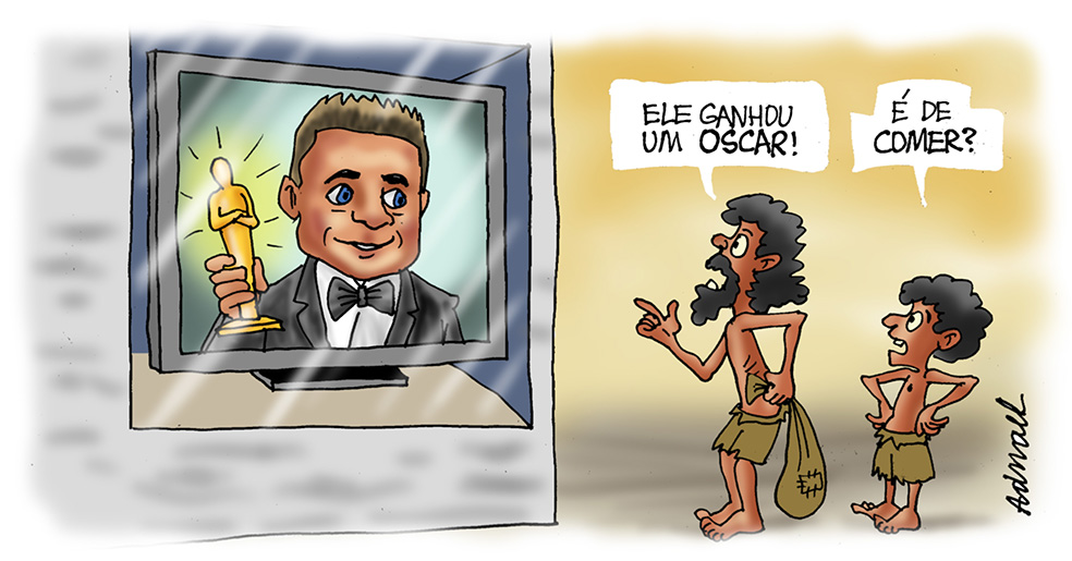 Imagem ilustrativa da imagem Charge de Adnael Silva - 14/03/2023