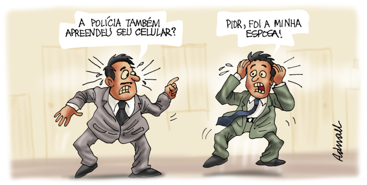 Imagem ilustrativa da imagem Charge de Adnael Silva - 17 e 18/06/2023