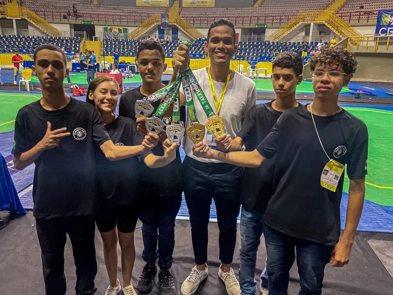 Equipe alagoana Marcelotkdteam faturou cinco medalhas no Brasileiro de Taekwondo disputado no Ceará