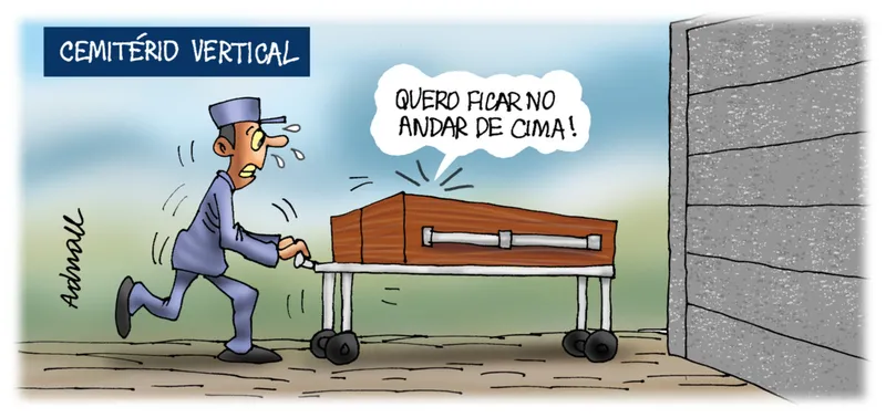 Imagem ilustrativa da imagem Charge de Adnael Silva - 07 e 08/10/2023