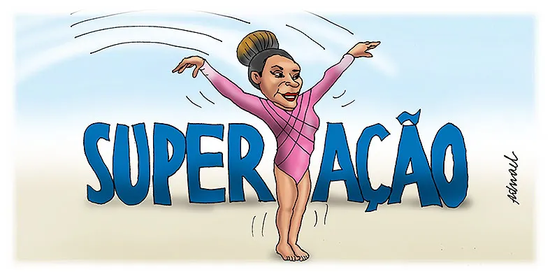Imagem ilustrativa da imagem Charge de Adnael Silva - 10/10/2023