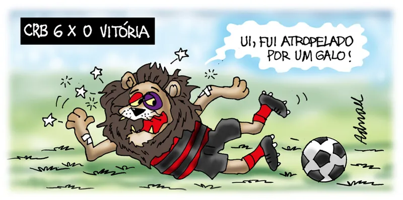 Imagem ilustrativa da imagem Charge de Adnael Silva - 12/09/2023