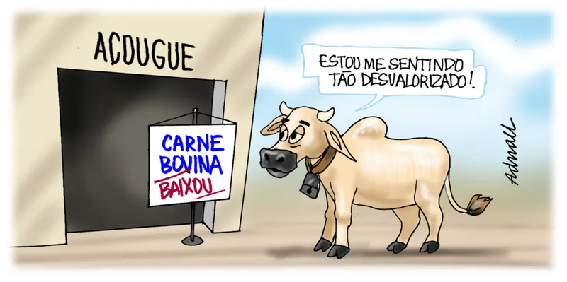 Imagem ilustrativa da imagem Charge de Adnael Silva - 19/09/2023