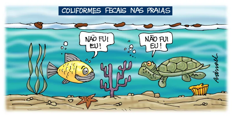 Imagem ilustrativa da imagem Charge de Adnael Silva - 25/10/2023