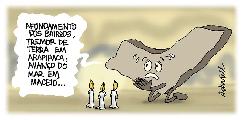 Imagem ilustrativa da imagem Charge de Adnael Silva - 29/08/2023