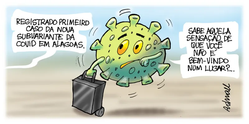 Imagem ilustrativa da imagem Charge de Adnael Silva - 29/09/2023
