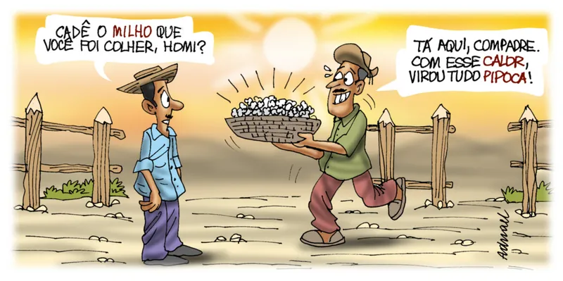 Imagem ilustrativa da imagem Charge de Adnael Silva - 30/09 e 01/10/2023