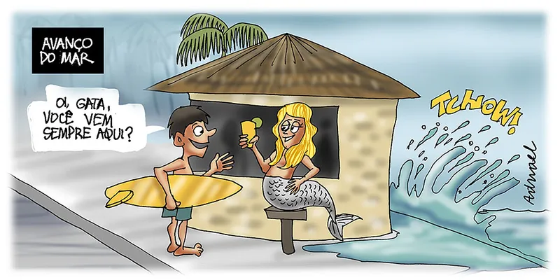 Imagem ilustrativa da imagem Charge de Adnael Silva - 31/08/2023