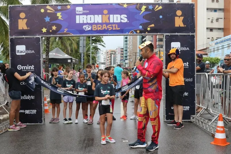 Ironman 70.3 Maceió dá a largada neste sábado (26), com o Ironkids, prova destinada às crianças