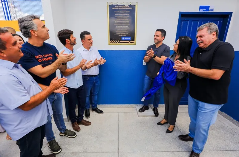 Imagem ilustrativa da imagem PAULO ENTREGA CRECHE E CENTRO ESPORTIVO NOS 192 ANOS DE UNIÃO