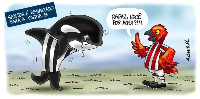 Imagem ilustrativa da imagem Charge de Adnael Silva - 08/12/2023