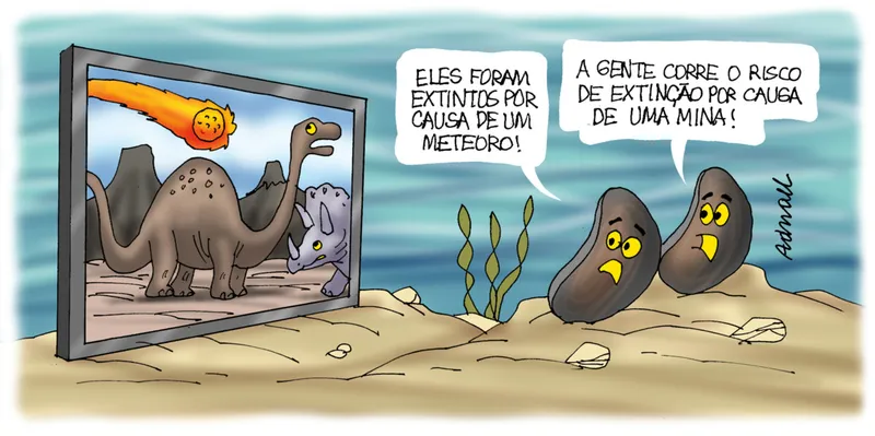 Imagem ilustrativa da imagem Charge de Adnael Silva - 09 e 10/12/2023