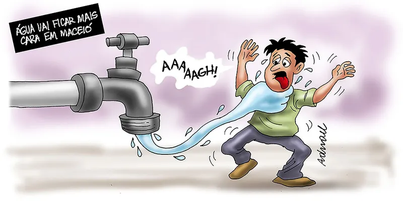 Imagem ilustrativa da imagem Charge de Adnael Silva - 09/11/2023