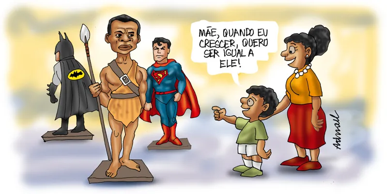 Imagem ilustrativa da imagem Charge de Adnael Silva - 18 e 19/11/2023
