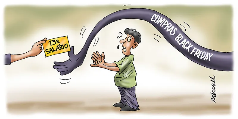 Imagem ilustrativa da imagem Charge de Adnael Silva - 29/11/2023
