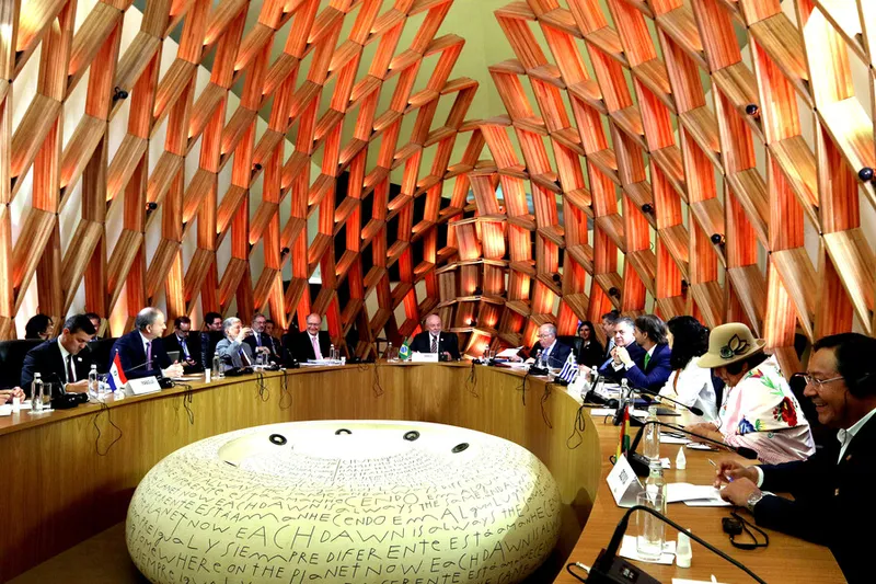 Rio de Janeiro, (RJ), 07.12.2023 â Presidente Lula participa do Encontro dos Chefes de Estado dos Estados Partes do MERCOSUL, no Museu do AmanhÃ£, zona portuÃ¡ria do Rio de Janeiro. Foto: TÃ¢nia RÃªgo/AgÃªncia Brasil