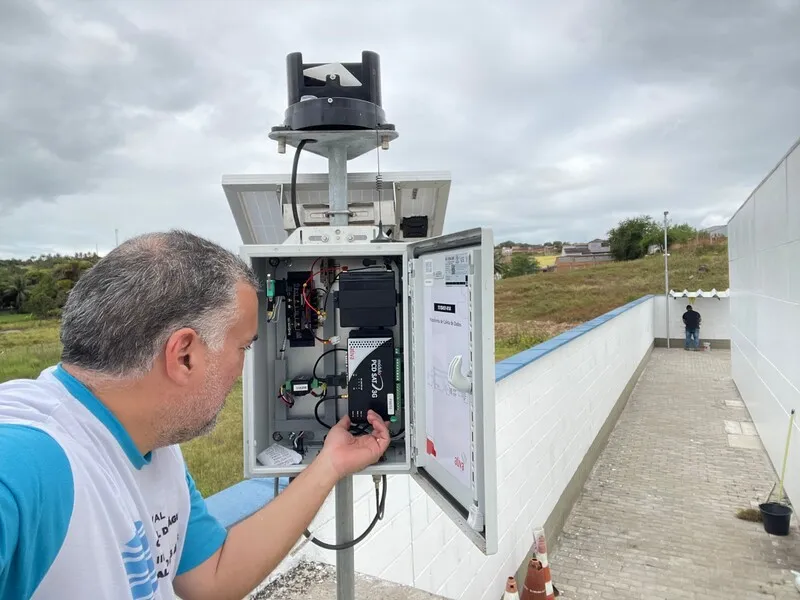 Manutenção de equipamentos resulta no aprimoramento da rede de prevenção em desastres naturais