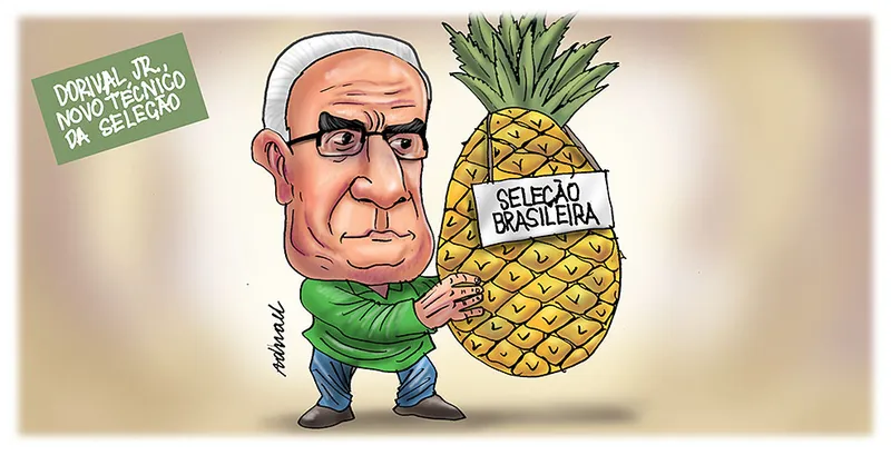 Imagem ilustrativa da imagem Charge de Adnael Silva - 10/01/2024