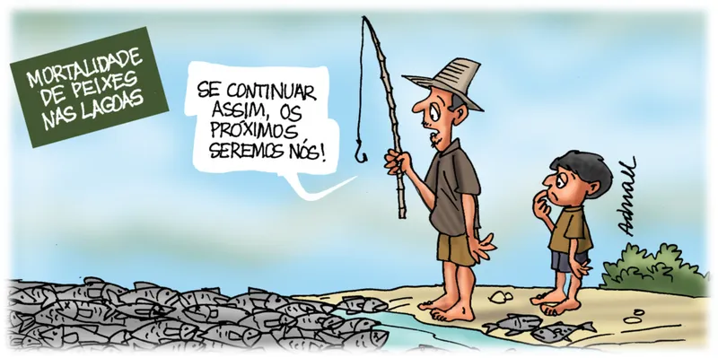 Imagem ilustrativa da imagem Charge de Adnael Silva - 11/01/2024