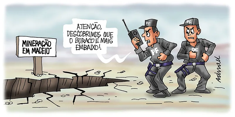 Imagem ilustrativa da imagem Charge de Adnael Silva - 22/12/2023