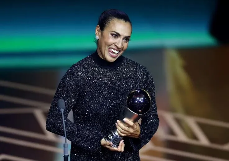 Marta atua no Orlando Pride, dos Estados Unidos, e recebe um salário avaliado em US$ 400 mil (R$ 1,9 mi) por ano