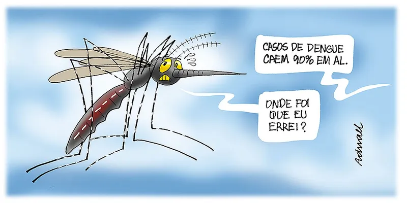 Imagem ilustrativa da imagem Charge de Adnael Silva - 18/01/2024