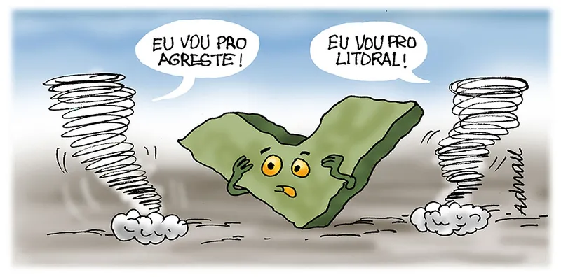 Imagem ilustrativa da imagem Charge de Adnael Silva - 27/02/2024