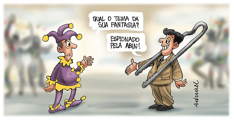 Imagem ilustrativa da imagem Charge de Adnael Silva - 31/01/2024