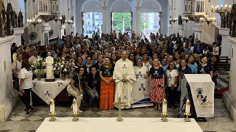 Padre Luciano Duarte falou da alegria ao receber o convite do arcebispo metropolitano de Maceió, Dom Antônio Muniz